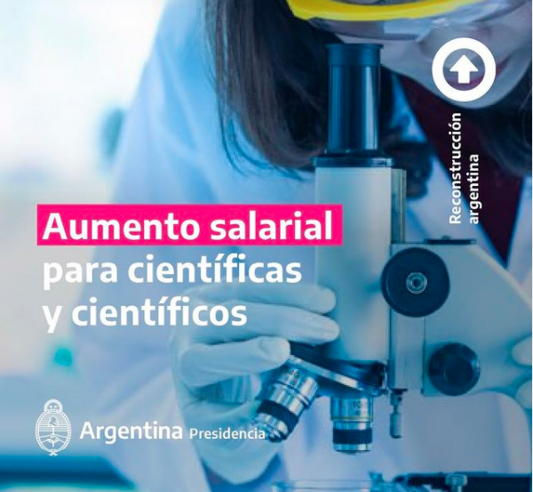El Gobierno nacional anunció un aumento salarial del 10 por cien